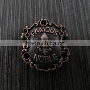 ANTIQUE FAMOUS NOBLE DESIGNED METAL PLATE FOR APPAREL thumbnail-1