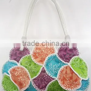China Leather Handbag Factory Lady Crochet Design Totally Handmade thumbnail-1