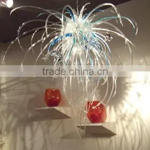 Glass Chandelier & Art Glass Chandelier& Pendent Lamp thumbnail-1
