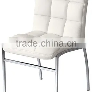 DC-2505 Black Barcelona Design Dining Chair With Checkerboard thumbnail-3