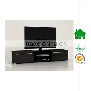 TV-2316 New Lowline Black High Gloss TV Stand thumbnail-1