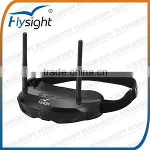C714 FLYSIGHT FPV Goggles 5.8GHz Dual Diversity 32CH Receiver With Head-Track, FPV USA thumbnail-1
