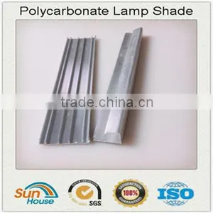 PC Hollow Sheet Aluminum Profile Strip for Installation thumbnail-1
