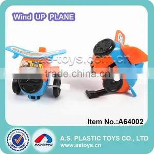 Baby Plastic Mini Plane Wind up Plastic Toy thumbnail-1