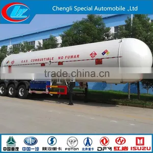 3 Axles Lpg Semi Trailer 56m3 Lpg Tank Semi Trailer Lpg Semi Trailer thumbnail-2