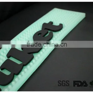 Light in the Dark High Quality PVC Rubber Bar Mat thumbnail-4