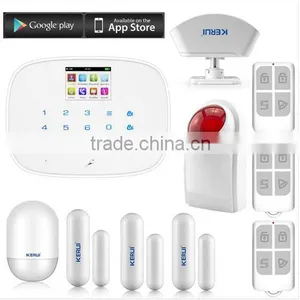 Wireless Touch RFID Color Display Wireless Gsm Alarm System With Android and IOS App thumbnail-1