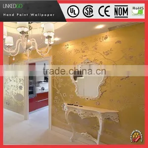 Custom Restaurant Wall Decoration With Chinese Landscape Wallpaper thumbnail-5