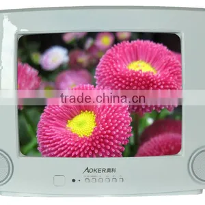 14" CRT TV SKD FOR ANYWHERE USE AK-14L1 White thumbnail-1