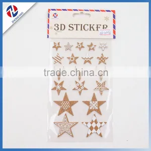 Star Shaped Adhesive Cork Sticker for Decoration thumbnail-2