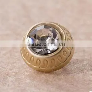 Factory Wholesale Blue Rhinestone Buttons thumbnail-1