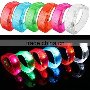 Light Glows Bracelet / Voice Control LED Wristbands / Flashing Led Wristbands thumbnail-2