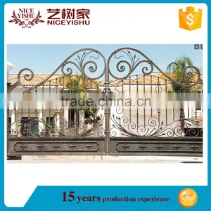 Factory Entrance Gate,residential Sliding Gates,metal Gates thumbnail-1