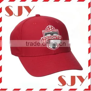 Red Cotton Twill Cheap Custom Logo Baseball Hat no Minimun thumbnail-1
