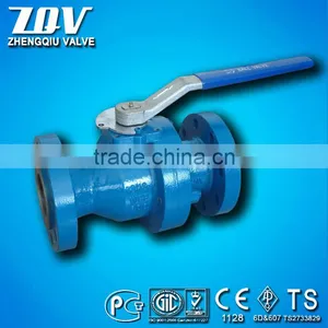 FLANGED END SPLIT BODY BALL VALVE FULL BORE API 6D thumbnail-1