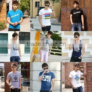 Cheap 100% Cotton t Shirt Men T-shirt thumbnail-1