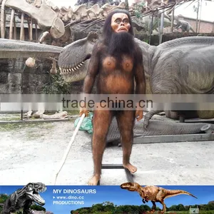 MY Dino-C079 Outdoor Life Size Fiberglass Apes for Sale thumbnail-4