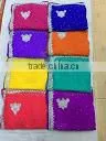 Crystal Stone Work Fleet Saree thumbnail-1