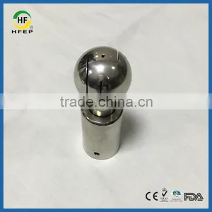 360 Degree Sanitary Stainless Steel Rotary Cleaning Spray Head thumbnail-2
