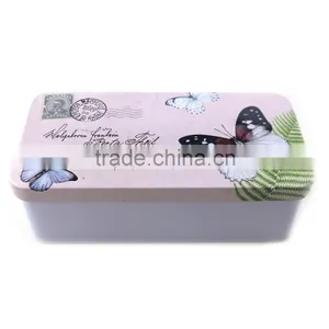 Flat Lid Tin Storage Box thumbnail-1