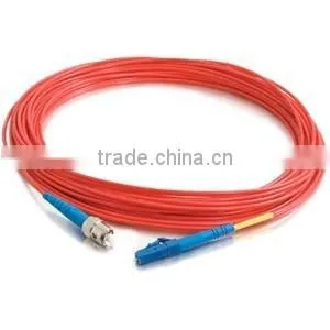 10m LC-ST 9/125 OS1 Simplex Singlemode PVC Fiber Optic Cable thumbnail-1