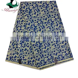 SMRC-13 Super Real Cotton Wax Fabric Hot Selling African Wax Printed Fabric thumbnail-3