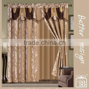 Luxury Classical Hotel Window Curtain Design With Dubai Style thumbnail-1