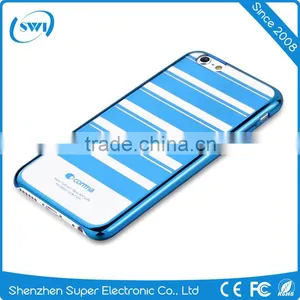 Anti-Scratch And Shock Electroplating PC Line Back Phone Cases Cover For Iphone 6 6S thumbnail-5