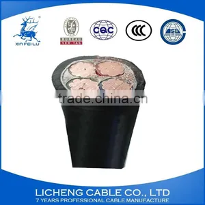 China Manufacturer 4 Core Power Cable 4x240mm2 Copper Insulated Electrical Power Cable thumbnail-2