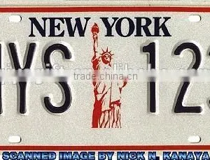 United State Metal Car License Plate thumbnail-1