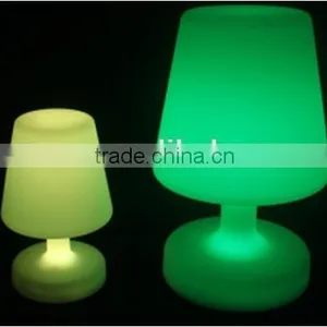 Plastic Led Garden Decoration Light Cordless Rechargeable Led Table Lamp thumbnail-3