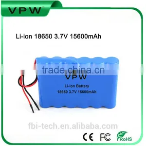 Factory Original High Safety 18650 3.7V 15600mAh Li-ion Battery Pack thumbnail-1
