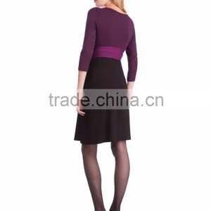 Feminine Fashion Maternity Prom Dresses High Waist Design thumbnail-3