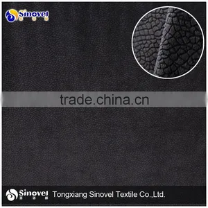 100%Polyester Microsoft Warp Knitting Velboa Burnout Sofa Furniture Fabric thumbnail-2