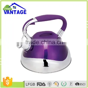 Single Bottom Non-electric Stainless Steel Induction Tea Pot Camping Tea Kettle thumbnail-5