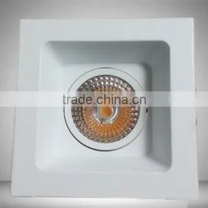 7w Cob Led Down Light Recessed Ceiling Light / Led Square Downlight for 95mm Hole Cut Out / Home Decoration Ceiling Lamps thumbnail-1