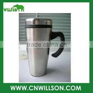 450ml/16oz Insulated Thermal Stainless Steel Travel Mug,Stainless Steel Coffee Travel Mug thumbnail-1