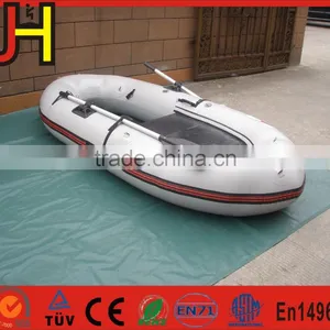 1 Set Portable Inflatable Fishing Boat High Quality PVC Rubber Boat Fishing Boat With Paddles thumbnail-4