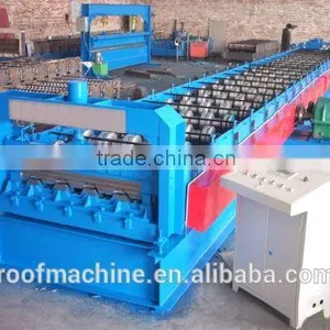 Galvanized Structural Metal Floor Decking Panel Machine thumbnail-3