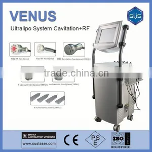 2013 Cavitation RF Ultrasonic Machine S80C ISO/CE Vacuum Therapy Machine thumbnail-1
