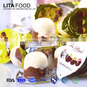Children Snack Cup Chocolates And Sweets Mini Chocolate Cup With Biscuit Ball thumbnail-2