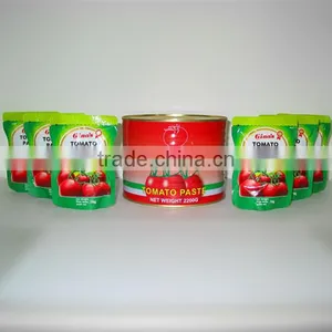 Bright Red Color Good Quality Canned Tomato Paste/ketchup Halal Factory Chinese Manfacturer thumbnail-1