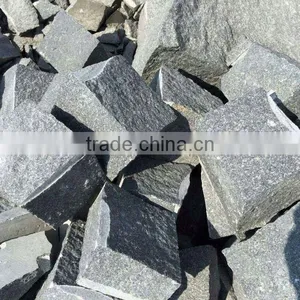 Granite Paving Stone,10x10 Grey Granite Cube Stone,Cobble Stone thumbnail-5