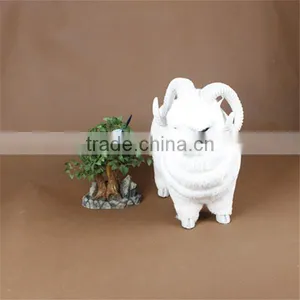 Custom Handmade Plastic Farm Animals Figurines Sheep Toys for Christmas thumbnail-3