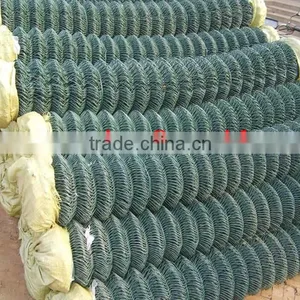 50mm Plastic-Coated Chain Link Fencing 1.2 x 10m /6 FT - PVC Chain Link Fencing 25mtr (1800) C/w Line Wires thumbnail-3