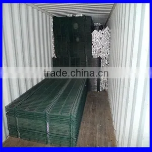 Polyester Coated/hot Dip Galvanized Curvy Welded Fence for Public Places and Buildings for Roads thumbnail-2