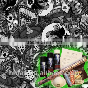 Skull Pattern Water Transfer Printing Film thumbnail-3