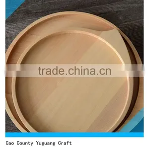 Engraving Wooden Plates Set of 3 Pieces Varnished Wooden Plates thumbnail-5
