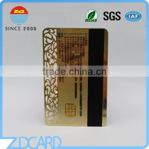 Stainless Steel Card With Magnetic Stripe Metal VIP Member Card thumbnail-2