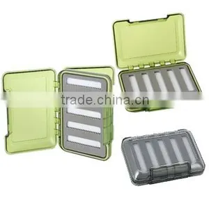Small Colorful Clear Waterpfoof Fly Plastic Box thumbnail-1